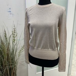 Sparkly Gold Long sleeve top